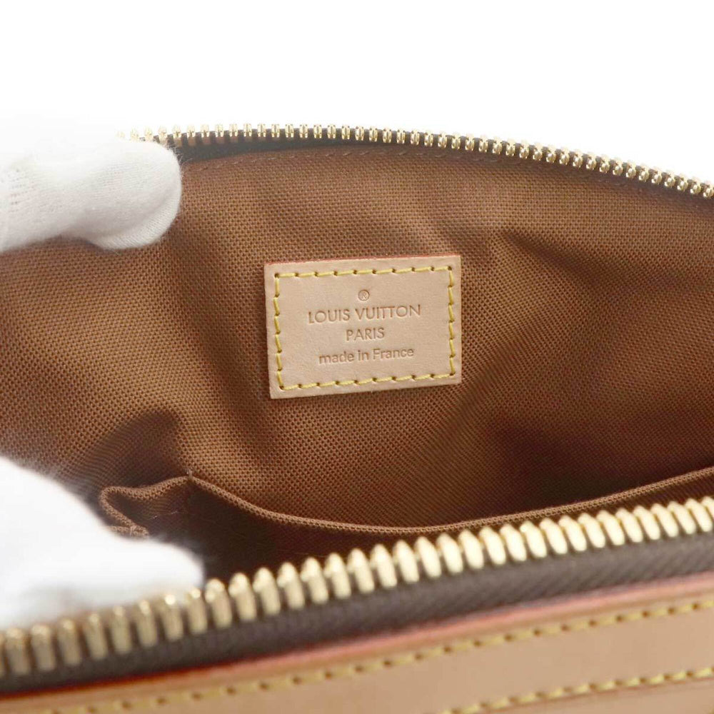Tivoli PM Louis Vuitton Monogram Handbag Brown M40143 Gold Hardware — Like New