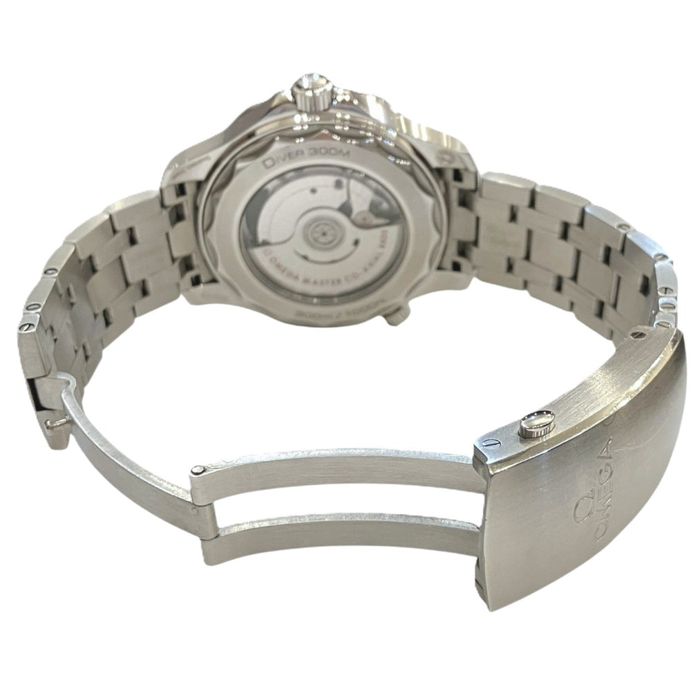 Omega Seamaster Diver 300 wristwatch, total weight 176g, stainless steel, automatic movement, black dial, model number 210.30.42.20.01.001 — Good