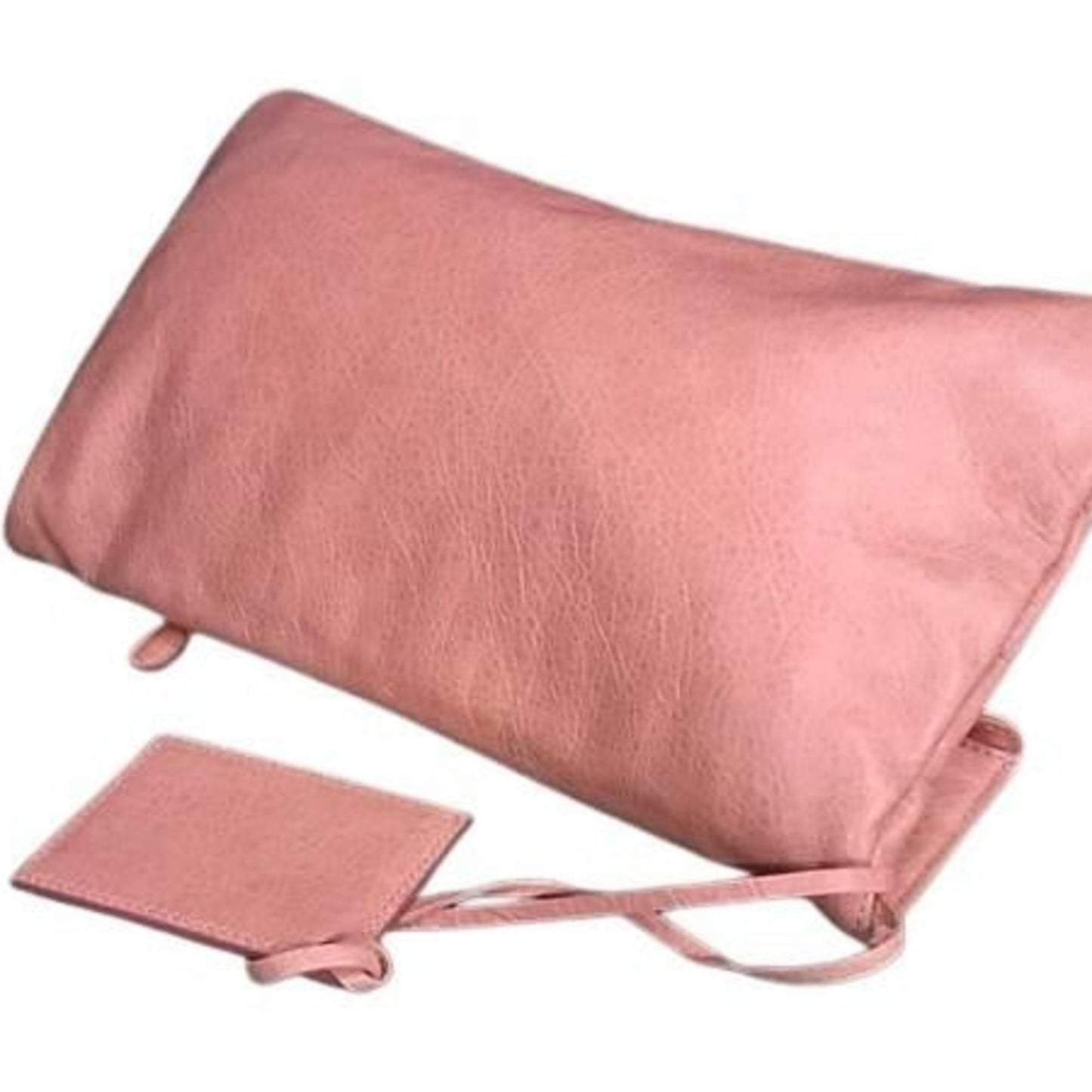 BALENCIAGA Giant Envelope Clutch Bag 186182 Pink Leather Women's