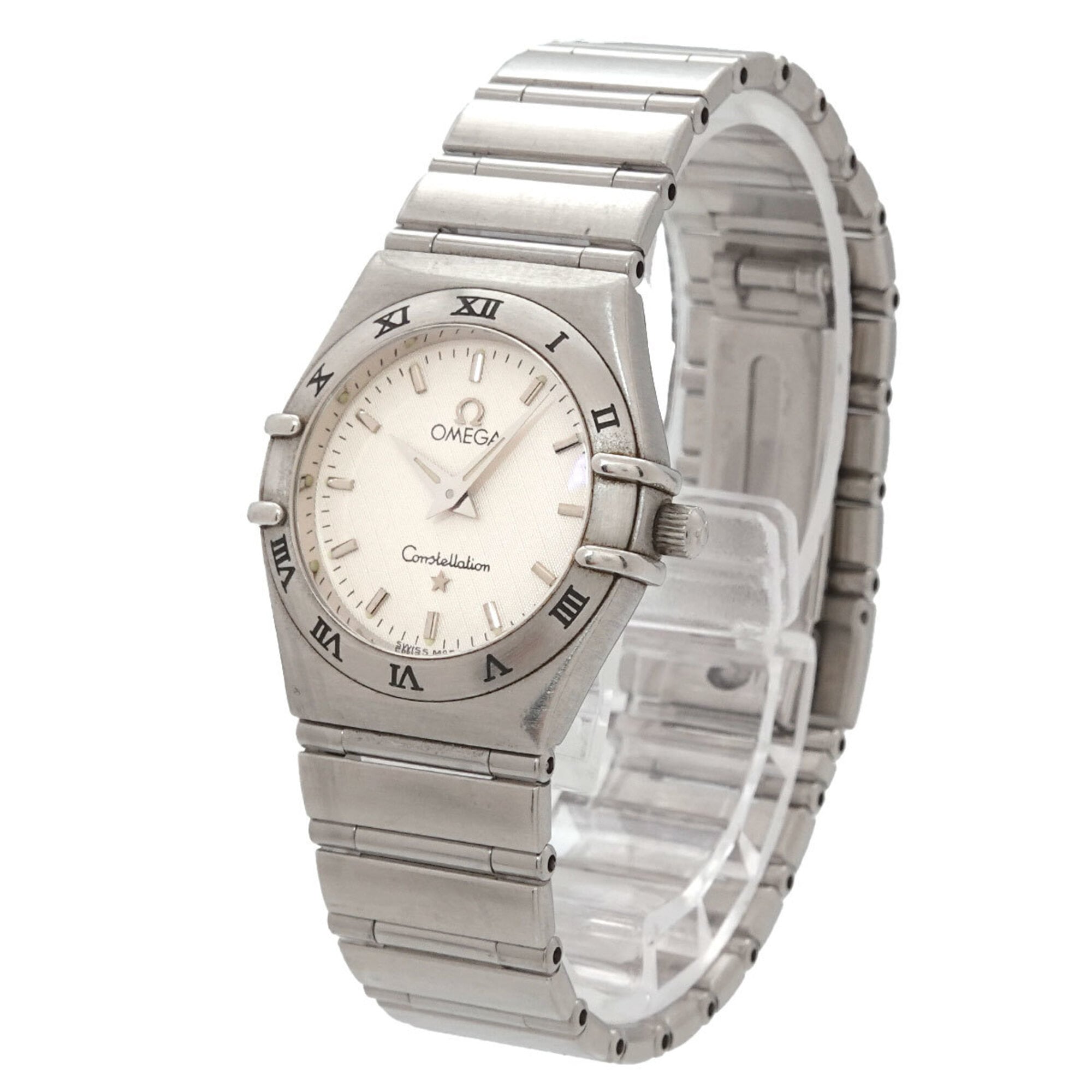 Omega Constellation 1572 30 Ladies' Watch, Silver, Quartz Watch — Very Good