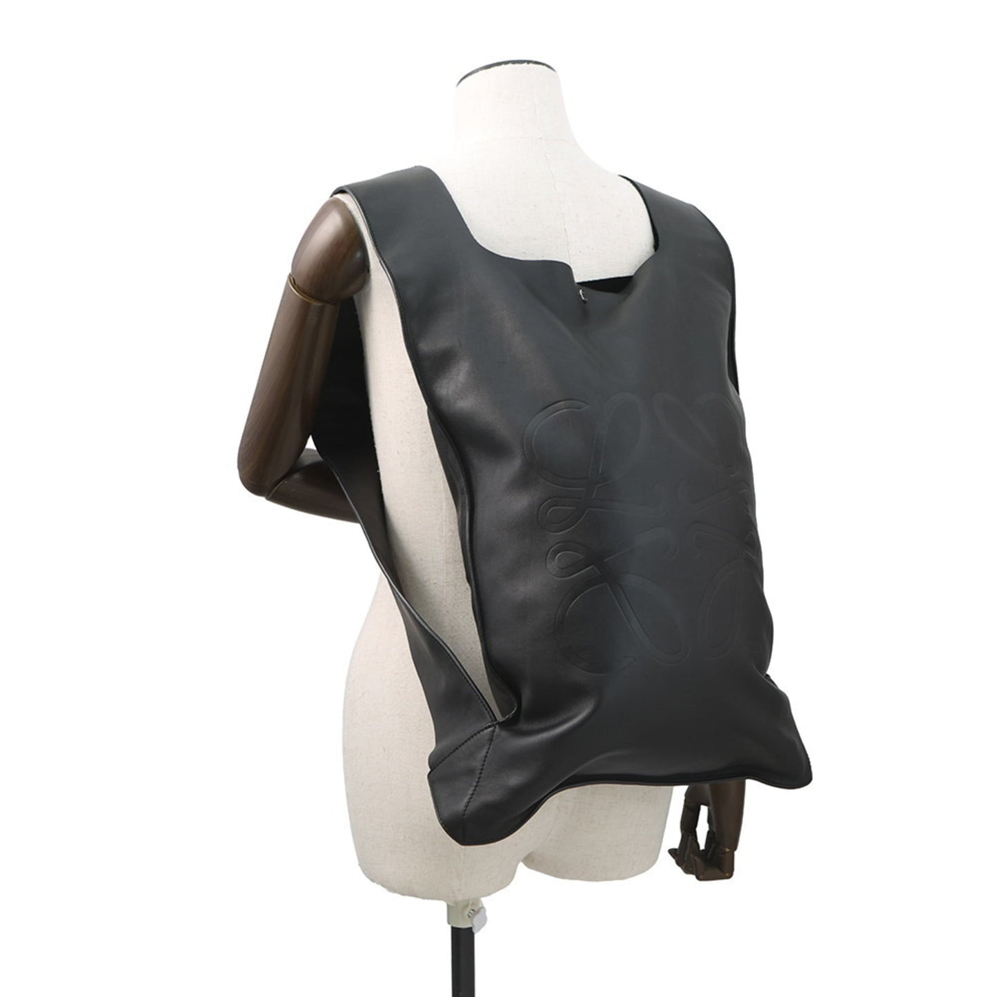 Loewe Anagram Leather Backpack, Shopper Bag, 2-Way Tote Black