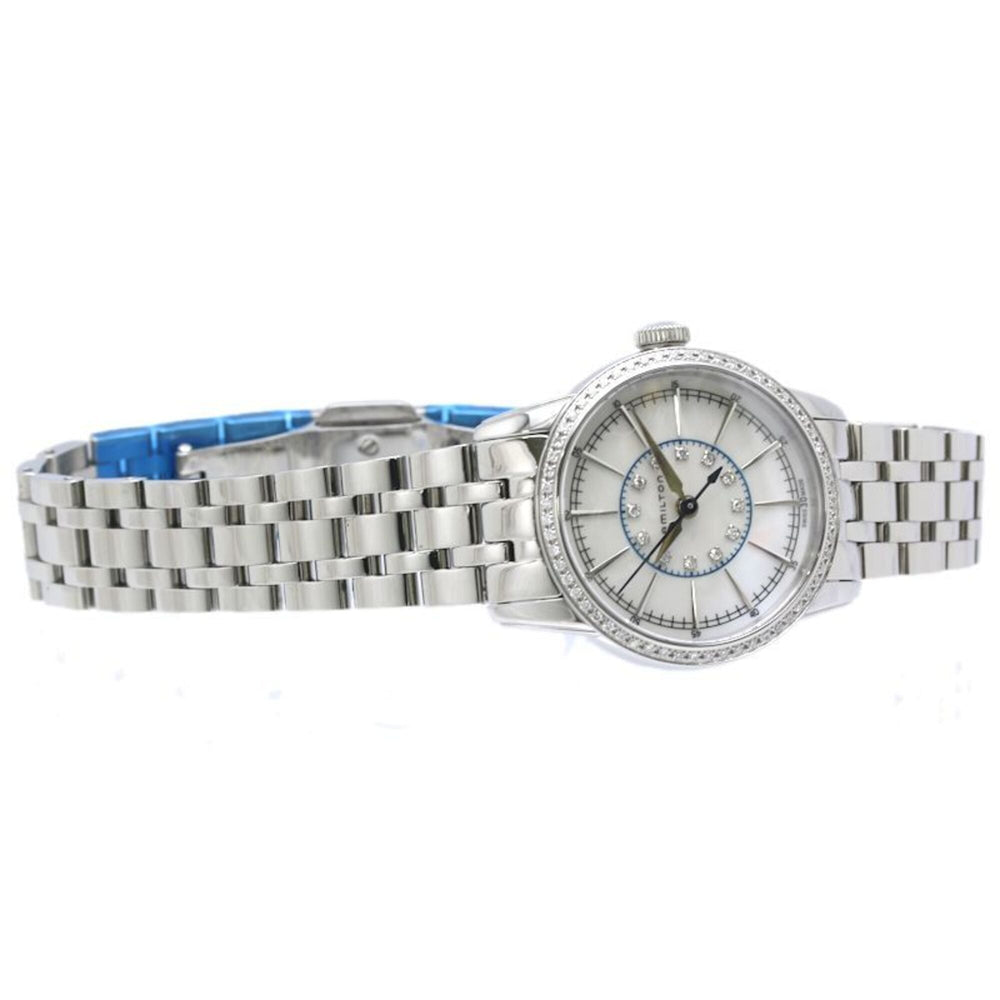 HAMILTON Hamilton Railroad Lady Diamond H40391191 H403910 Women's Watch Stainless Steel /40412 — Good