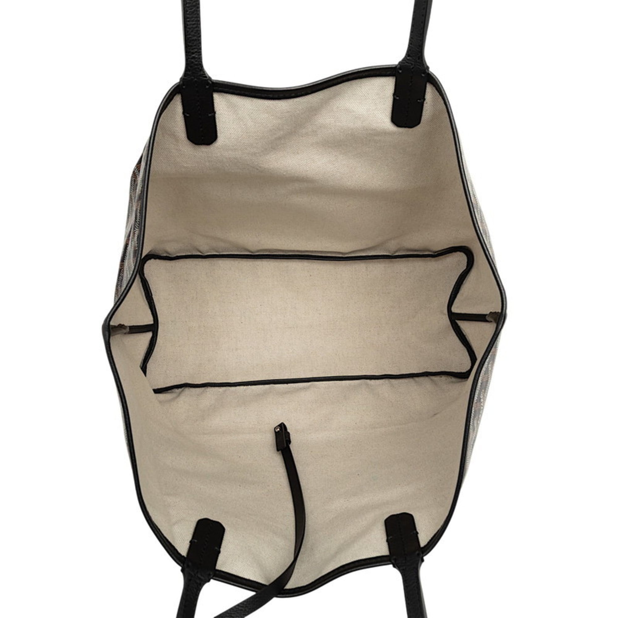 Goyard Saint Louis PM Tote Bag Black/Brown Women's GOYARD