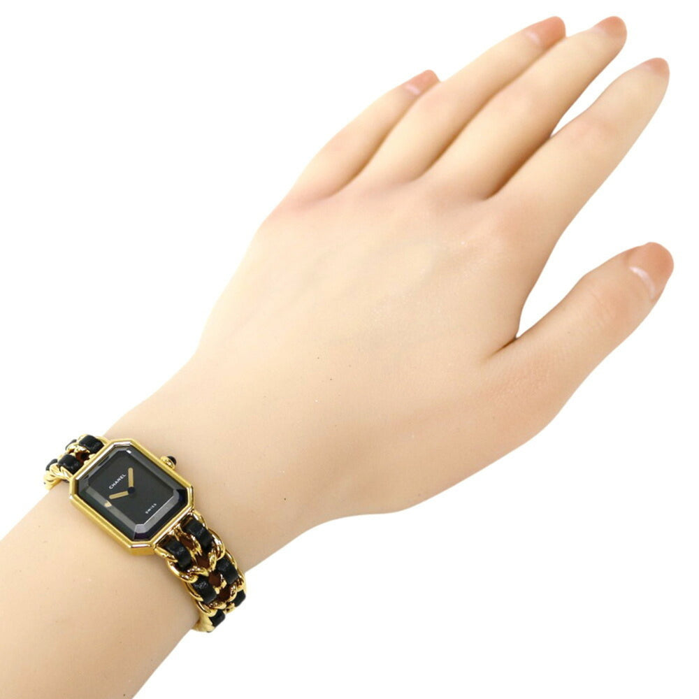 CHANEL Premiere S Watch, GP H0001 Quartz, Women's — Good