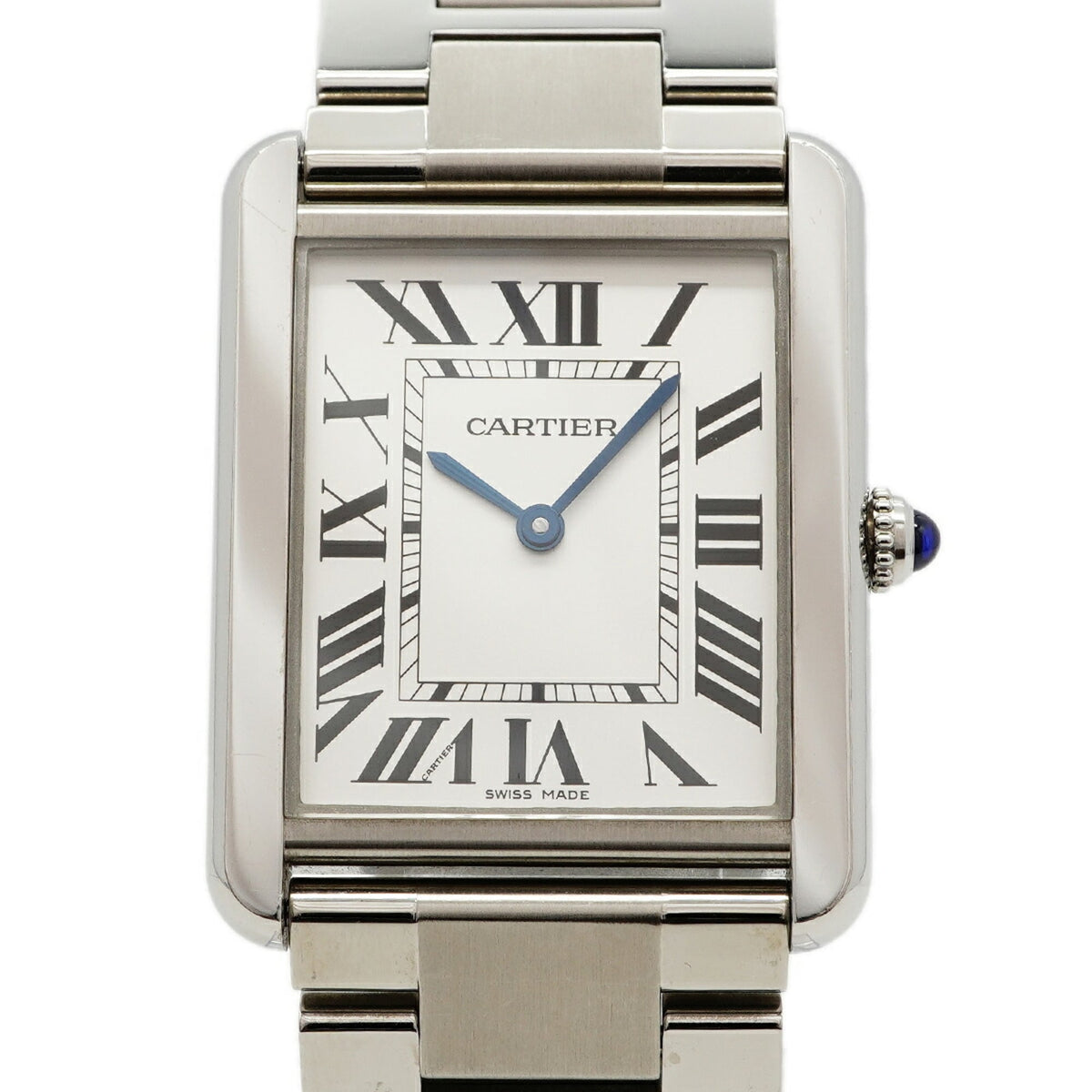 Cartier Tank Solo LM W5200014 Silver Dial Watch (Men's & Women's) — Good