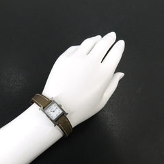 Hermes H-Watch Mini HH1 110 Women's Watch White Quartz H mini — Very Good