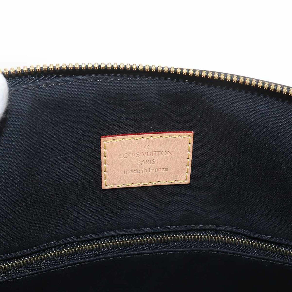 Louis Vuitton Lockit PM Monogram Vernis Handbag, Leather, Noir (M90247), Gold Hardware — Like New