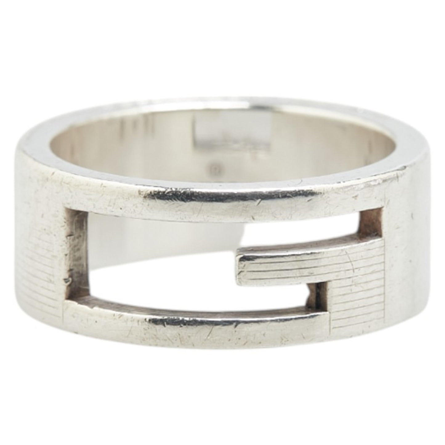 Gucci Branded G Ring #14 SV925 Silver Women's GUCCI