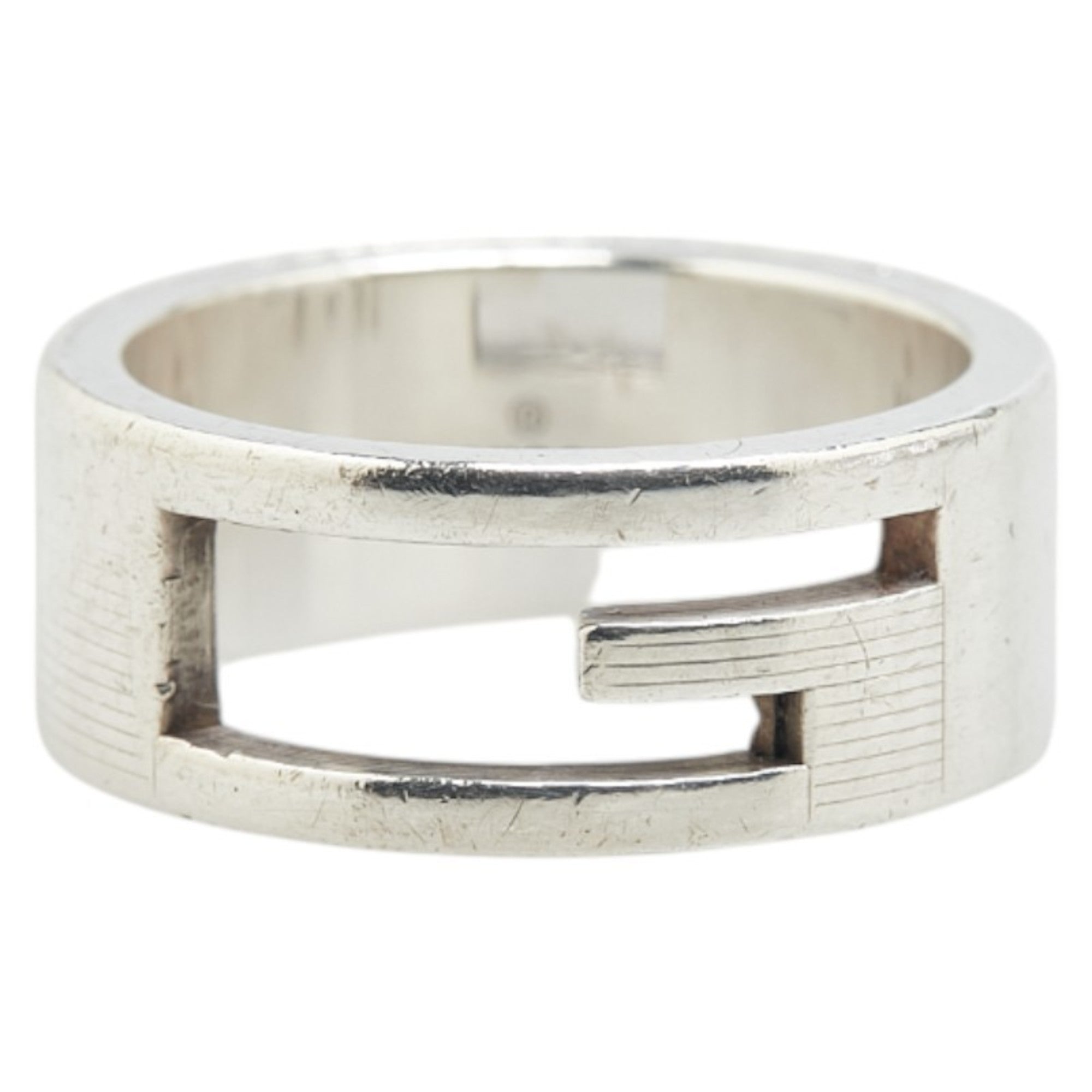 Gucci Branded G Ring #14 SV925 Silver Women's GUCCI