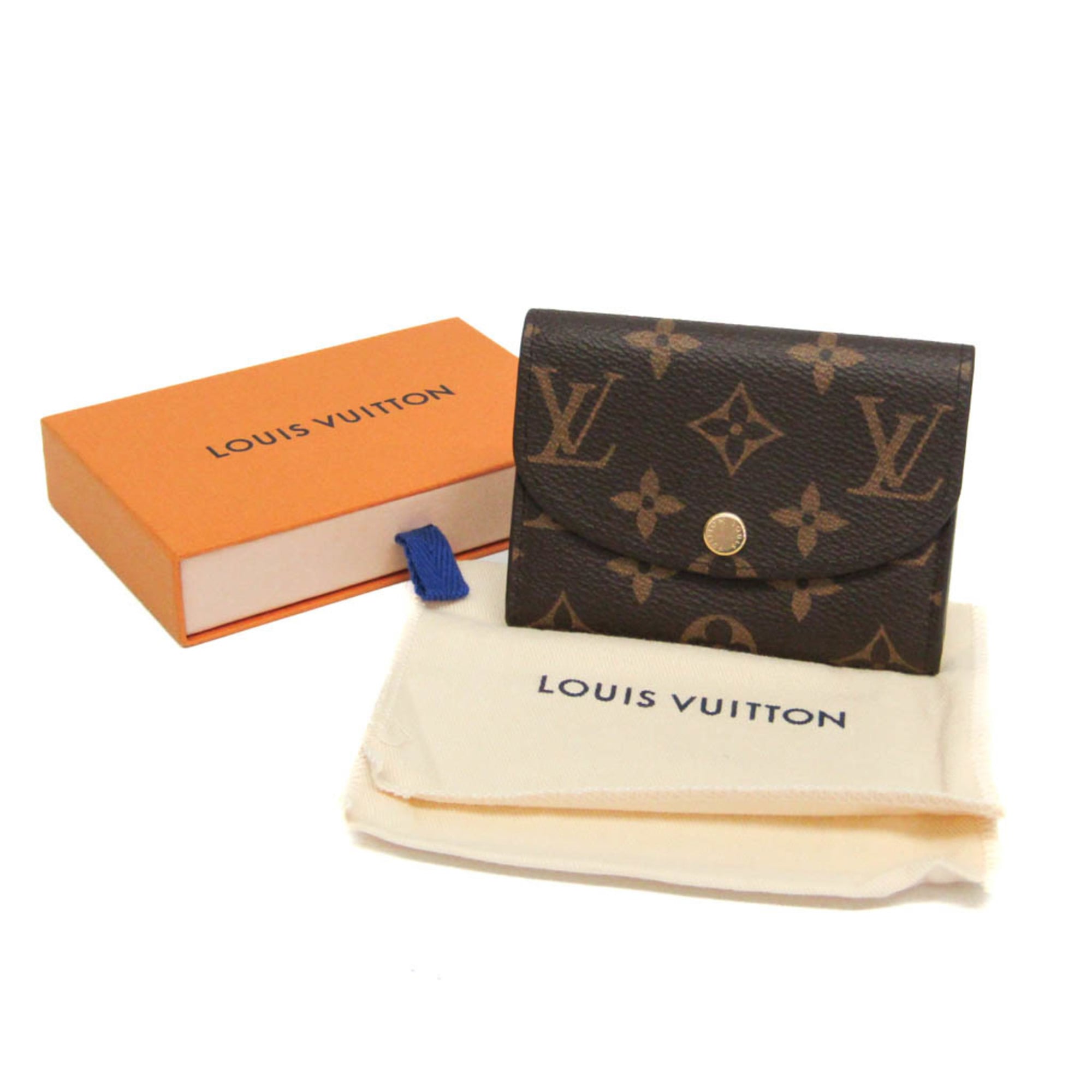 Louis Vuitton Monogram Rosalie Coin Purse M41939 Women's Monogram Coin Purse/coin Case Fuchsia,Monogram