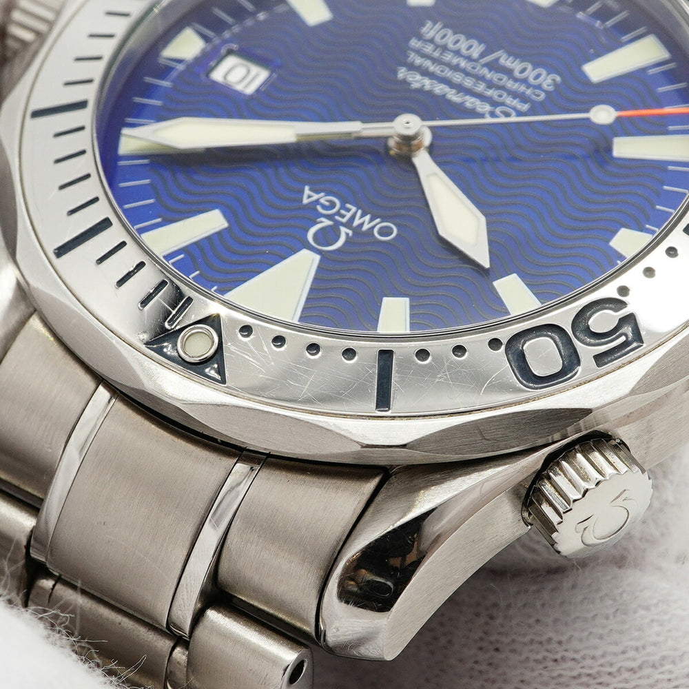 Omega Seamaster 300 2255.80 Blue Dial Men's Watch — Good