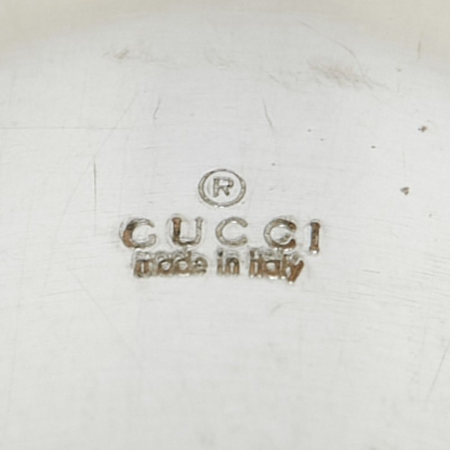 Gucci Branded G Ring, SV925 Silver, Women's, GUCCI