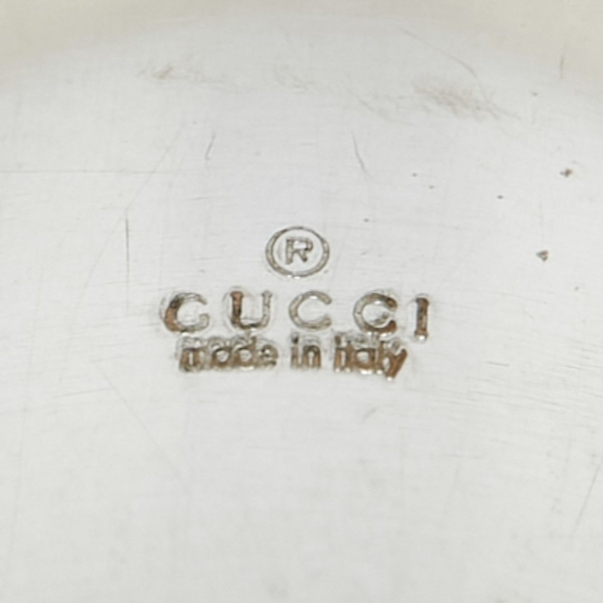 Gucci Branded G Ring, SV925 Silver, Women's, GUCCI