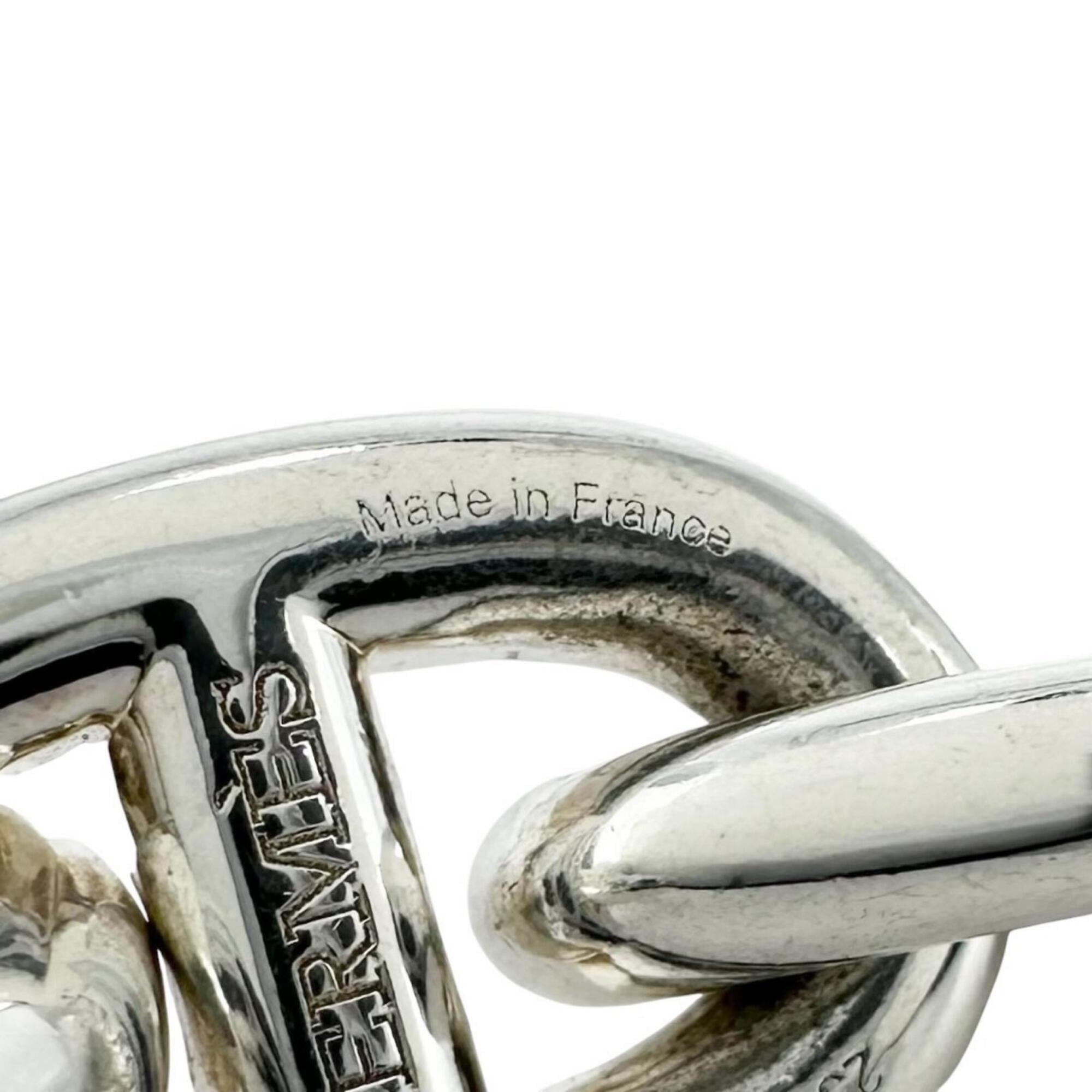 HERMES Chaine d'Ancre PM bracelet, AG925, 15 links, silver, made in France, 2025 model, weight 32.7g, women's — Like New