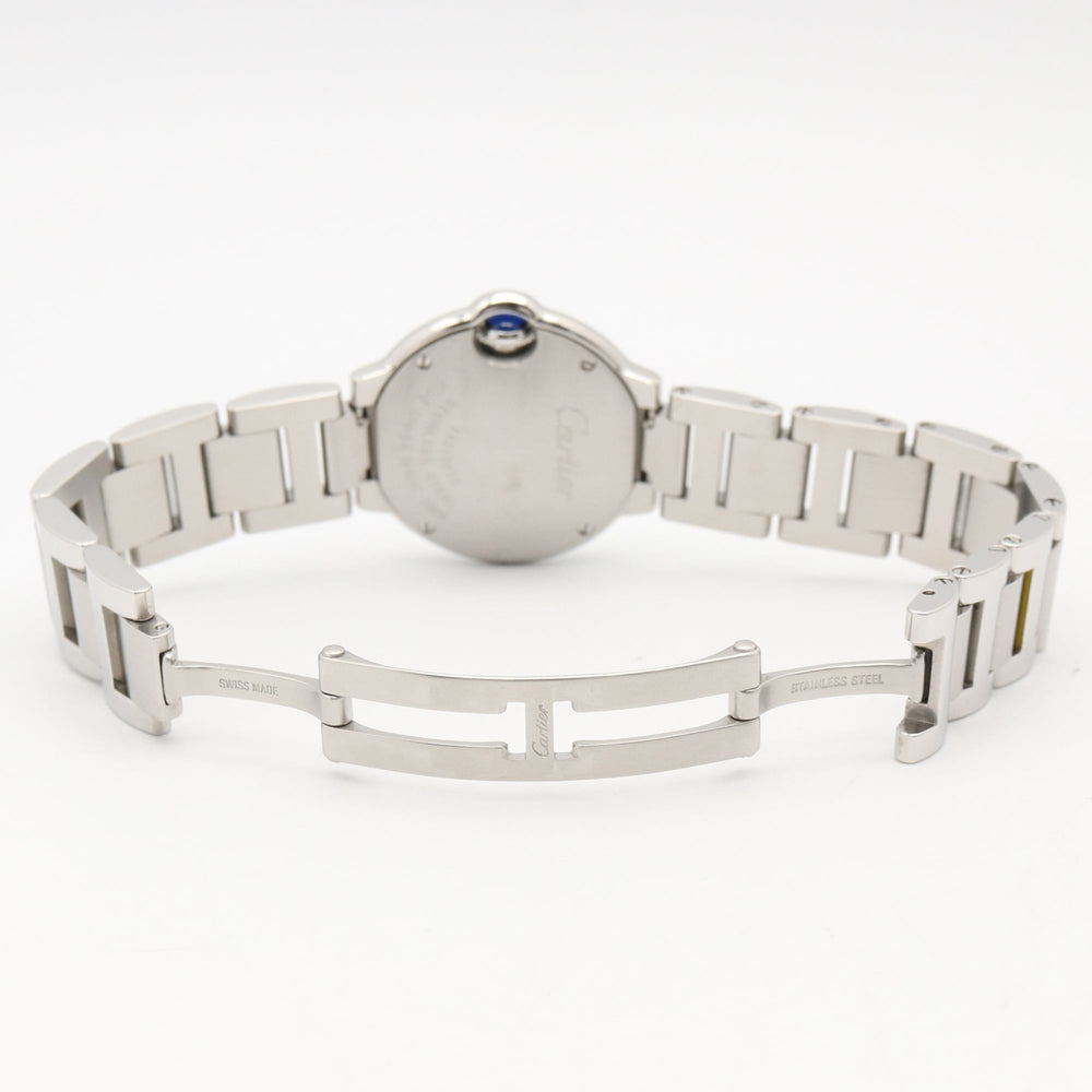 Cartier Ballon Bleu SM Watch, Stainless Steel, Ladies, Silver Tone, W69010Z4 — Very Good