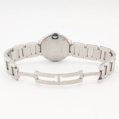 Cartier Ballon Bleu SM Watch, Stainless Steel, Ladies, Silver Tone, W69010Z4 — Very Good