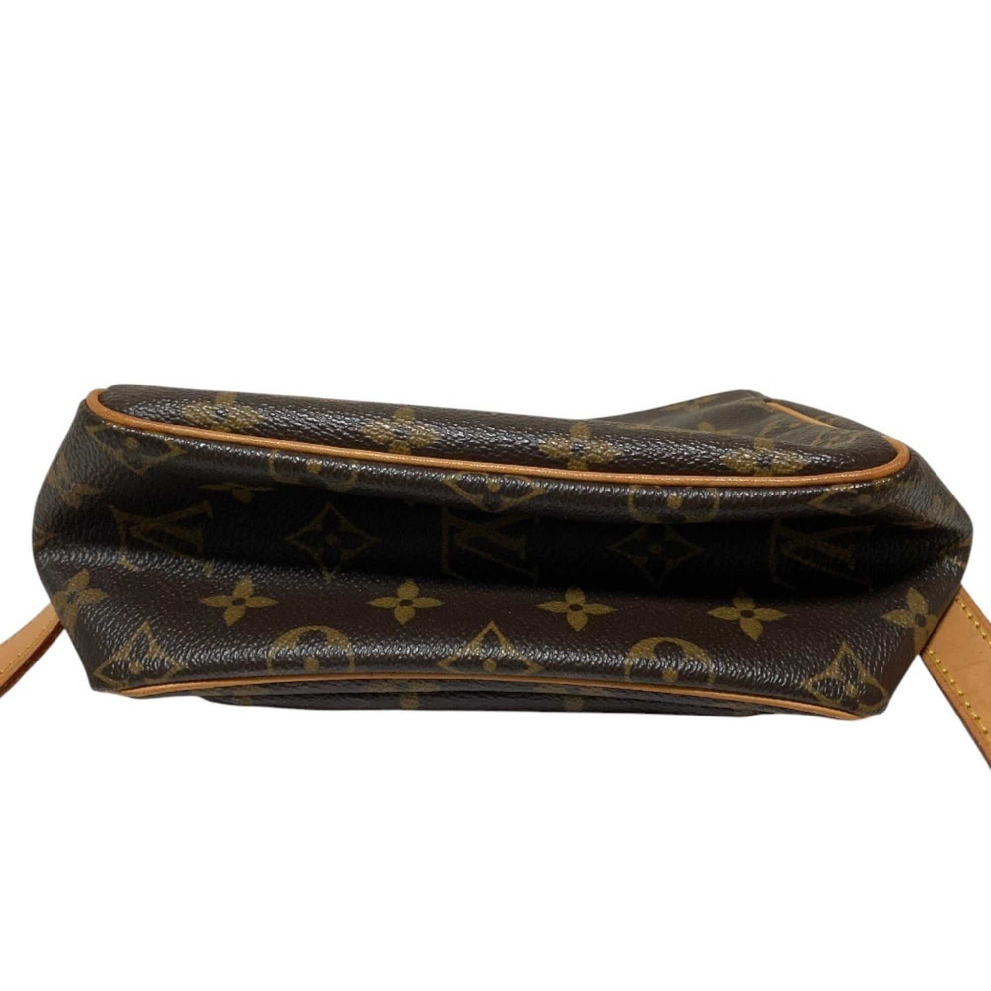 LOUIS VUITTON Louis Vuitton Vivacite PM Monogram Shoulder Bag M51165 Brown Women's — Like New