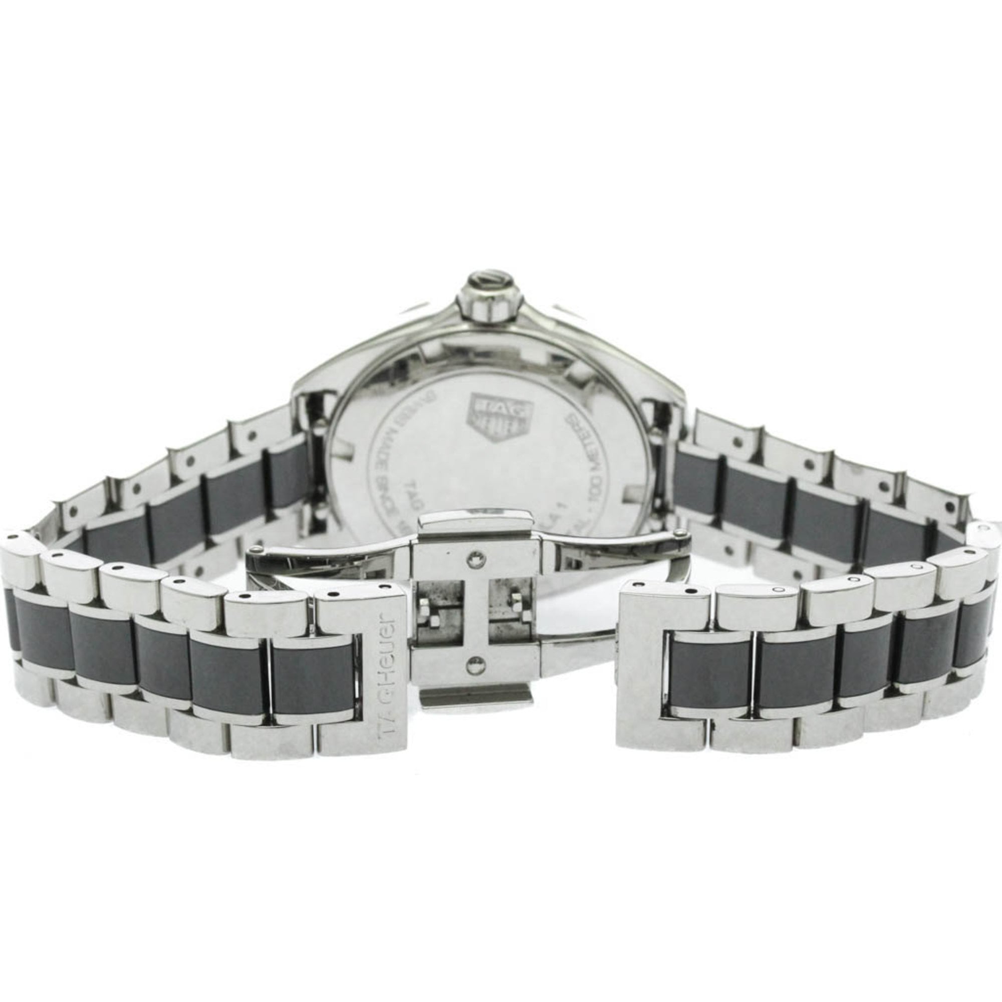 TAG HEUER Formula 1 Diamond Steel Quartz Ladies Watch WBJ141AB Polished — Very Good