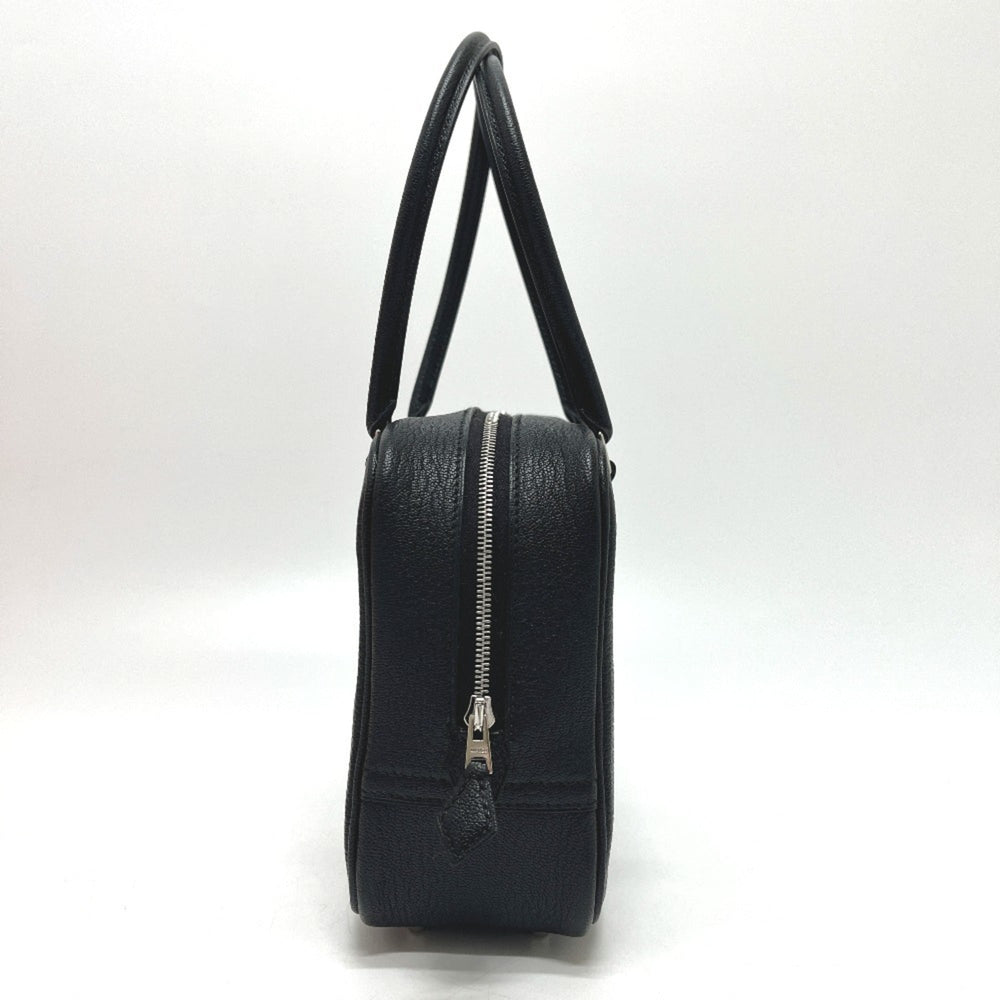 HERMES H086559CK Plume Mini Black Bag Handbag Chevre Mysore Women's Noir — New - Store Return