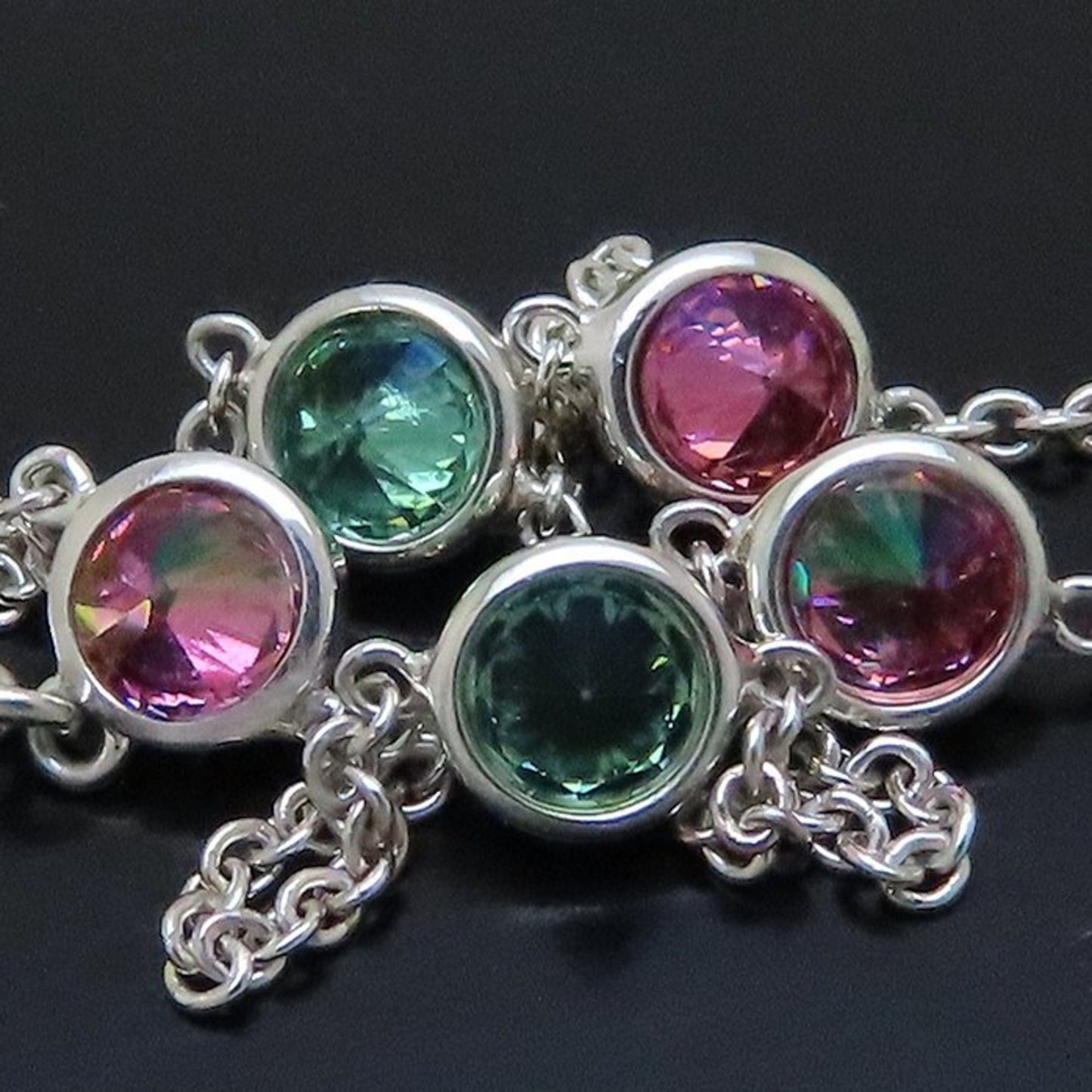 GUCCI Blind for Love Bracelet with Cubic Zirconia #17 and Silver 925 294065