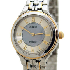 Seiko Exceline Solar Ladies Watch with Roman Numerals — Very Good