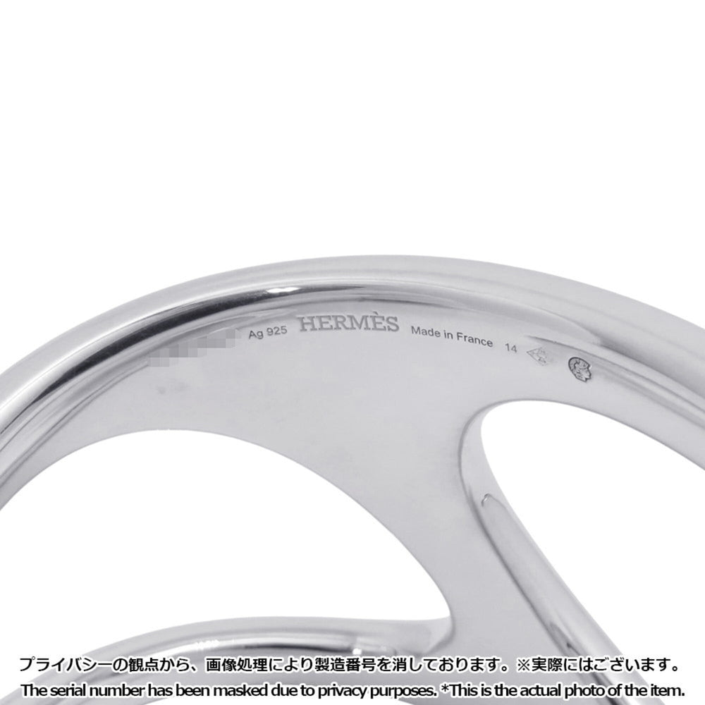 Hermes Chaine d'Ancre Punk Bangle GM SV925 Silver Size 14 HERMES — Like New