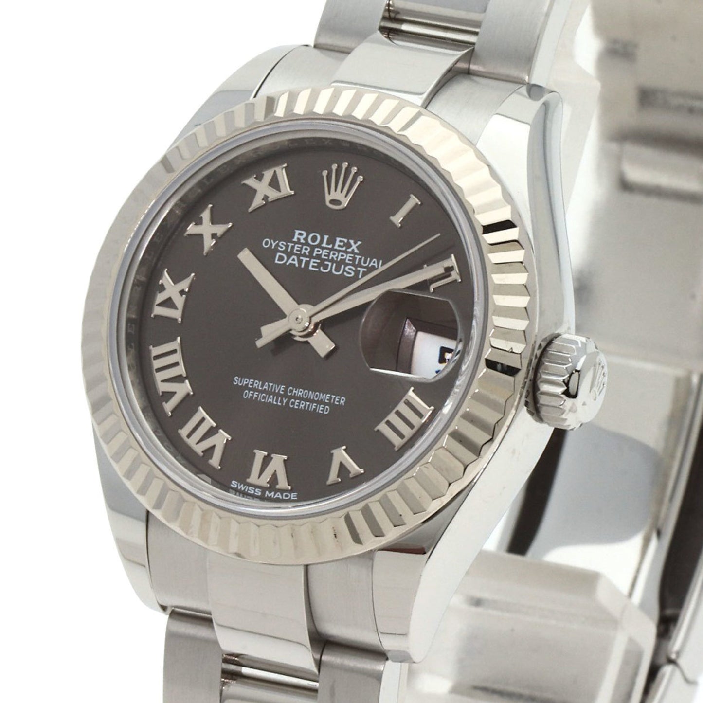 Rolex 279174 Datejust 28 Watch Stainless Steel SS K18WG Ladies ROLEX