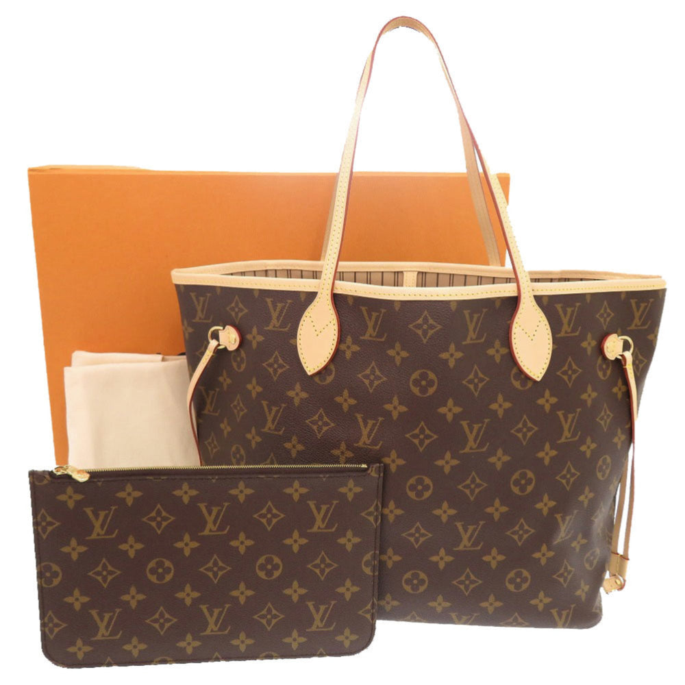 Unused Louis Vuitton Neverfull MM Monogram M46975 IC Brown Tote Bag LV 1030 — Like New