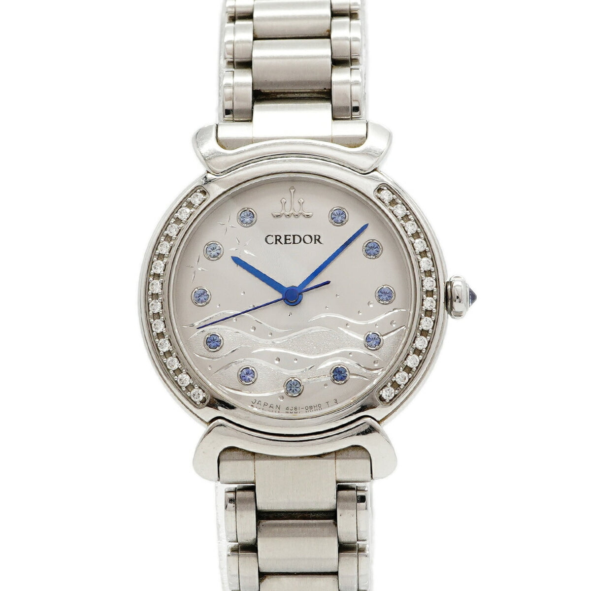Seiko Credor Linealux Limited Edition (150 pieces worldwide) GSAS933 4J81-0AZ0 Silver Dial Women's Watch — Good