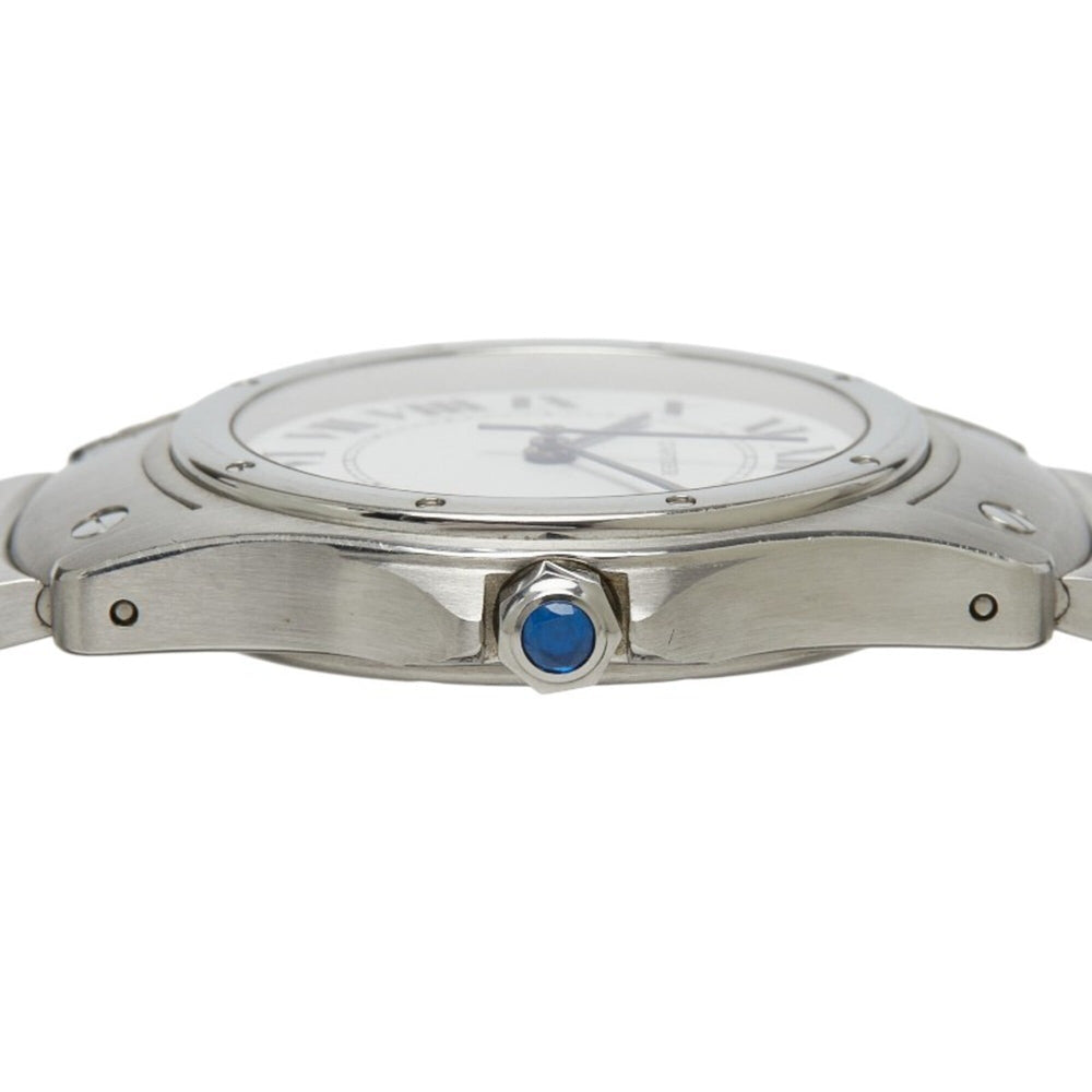 Cartier Santos Ronde LM W20026K1 Automatic (with manual winding) White Dial Stainless Steel Men's Watch CARTIER — Good