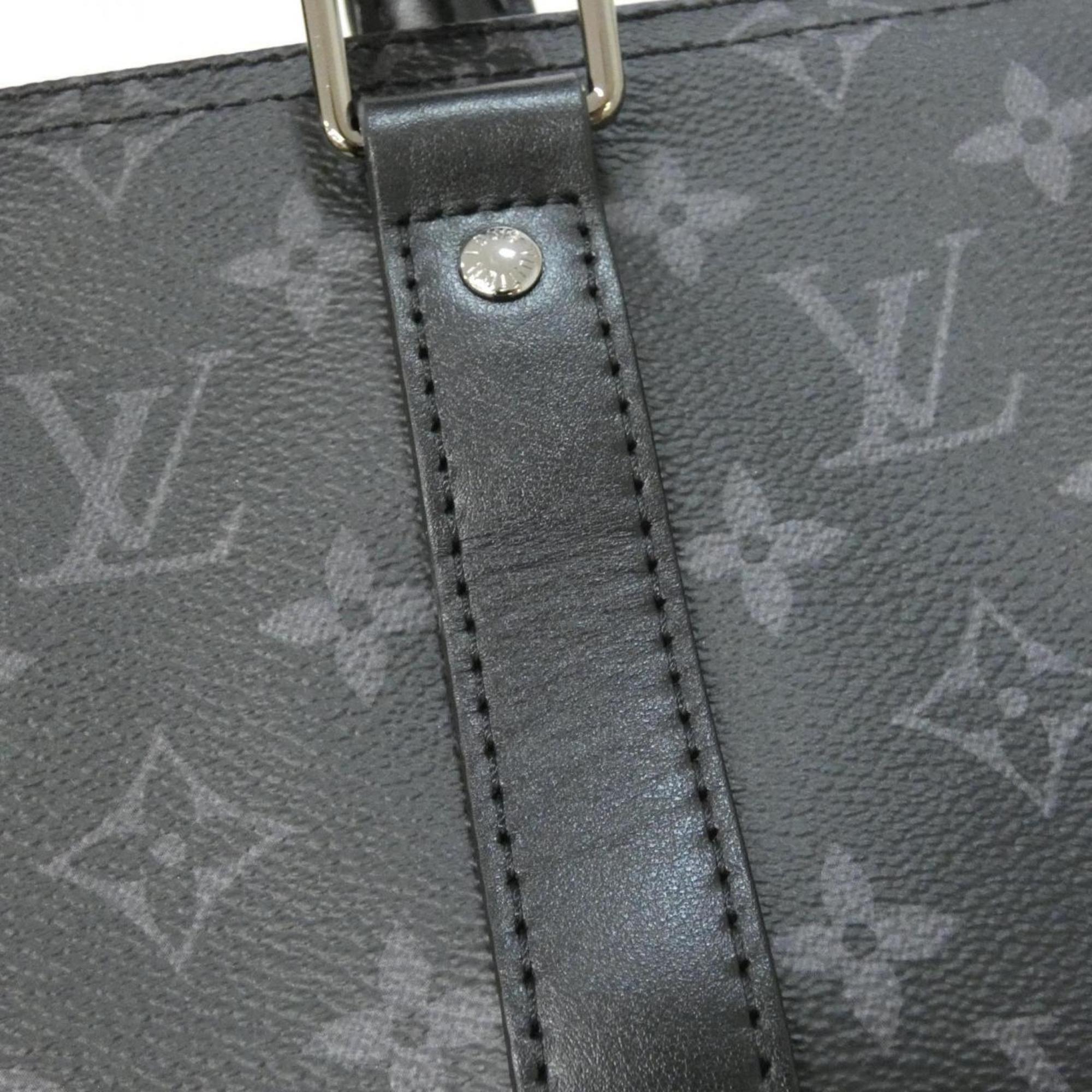 Louis Vuitton Monogram Eclipse Reverse Keepall Bandouliere 25cm M46271 Boston Bag