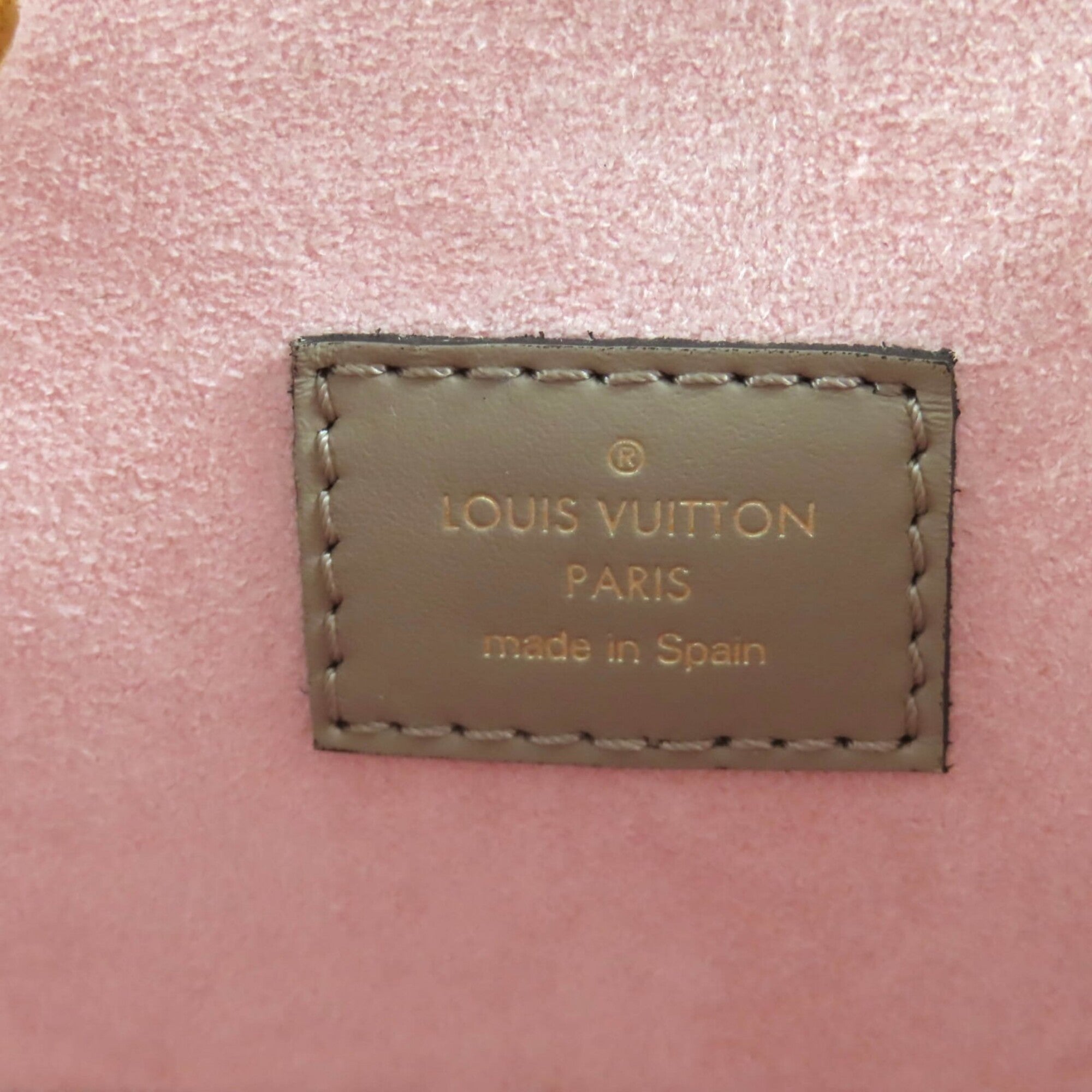 LOUIS VUITTON M45410 Montsouris PM Tourterelle Monogram Empreinte Backpack, Rucksack/Daypack, with Dust Bag, Made in Spain, Women's — Like New
