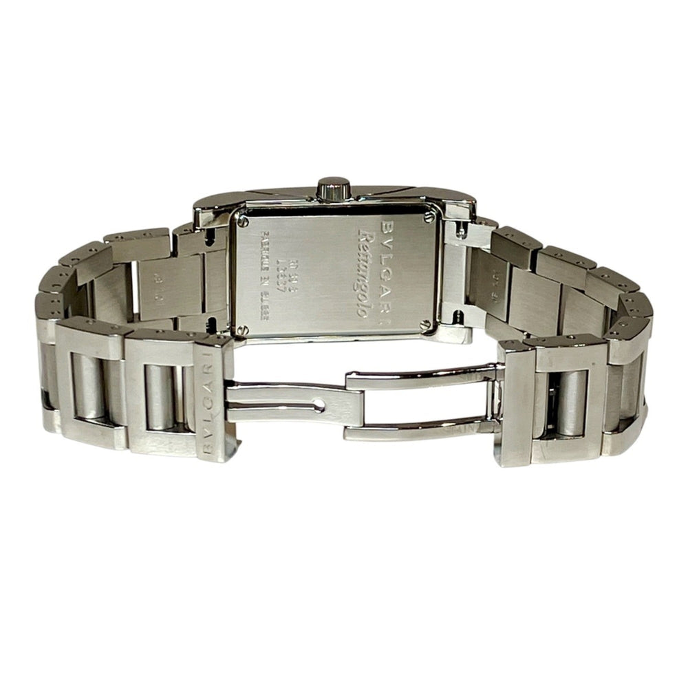 Bulgari BVLGARI watch, total weight 74g, stainless steel, quartz movement, white dial, RT39S — Good