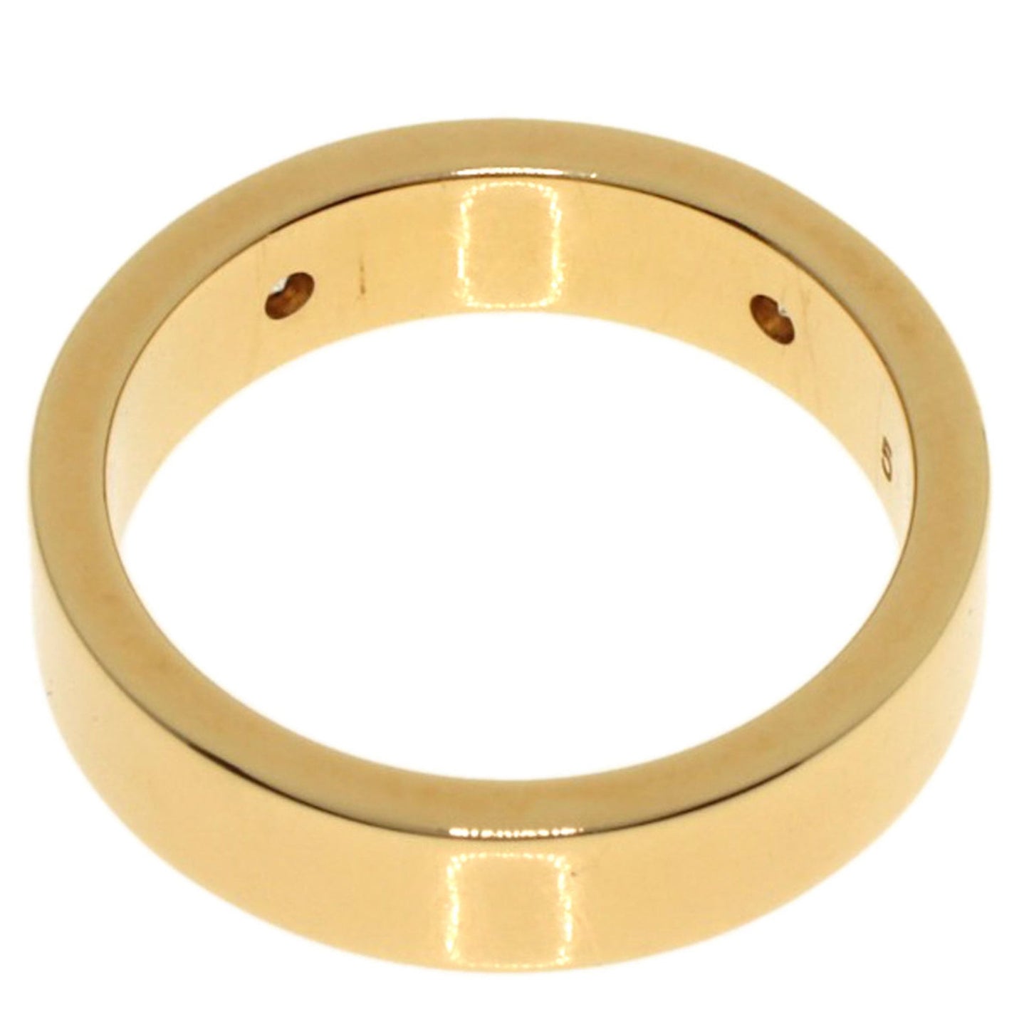 Gucci Icon Print 2-Piece Diamond #5 Ring in 18K Yellow Gold for Women