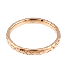 Gucci Diamantissima Ring #16, 18K PG Pink Gold 750 — Like New