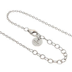 Gucci Icon Bloom Circle Necklace 18K White Gold Women's GUCCI — Like New