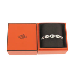 Hermes Chaine d'Ancre Enchainée Bangle ST Sterling Silver 925 1342HERMES — Like New