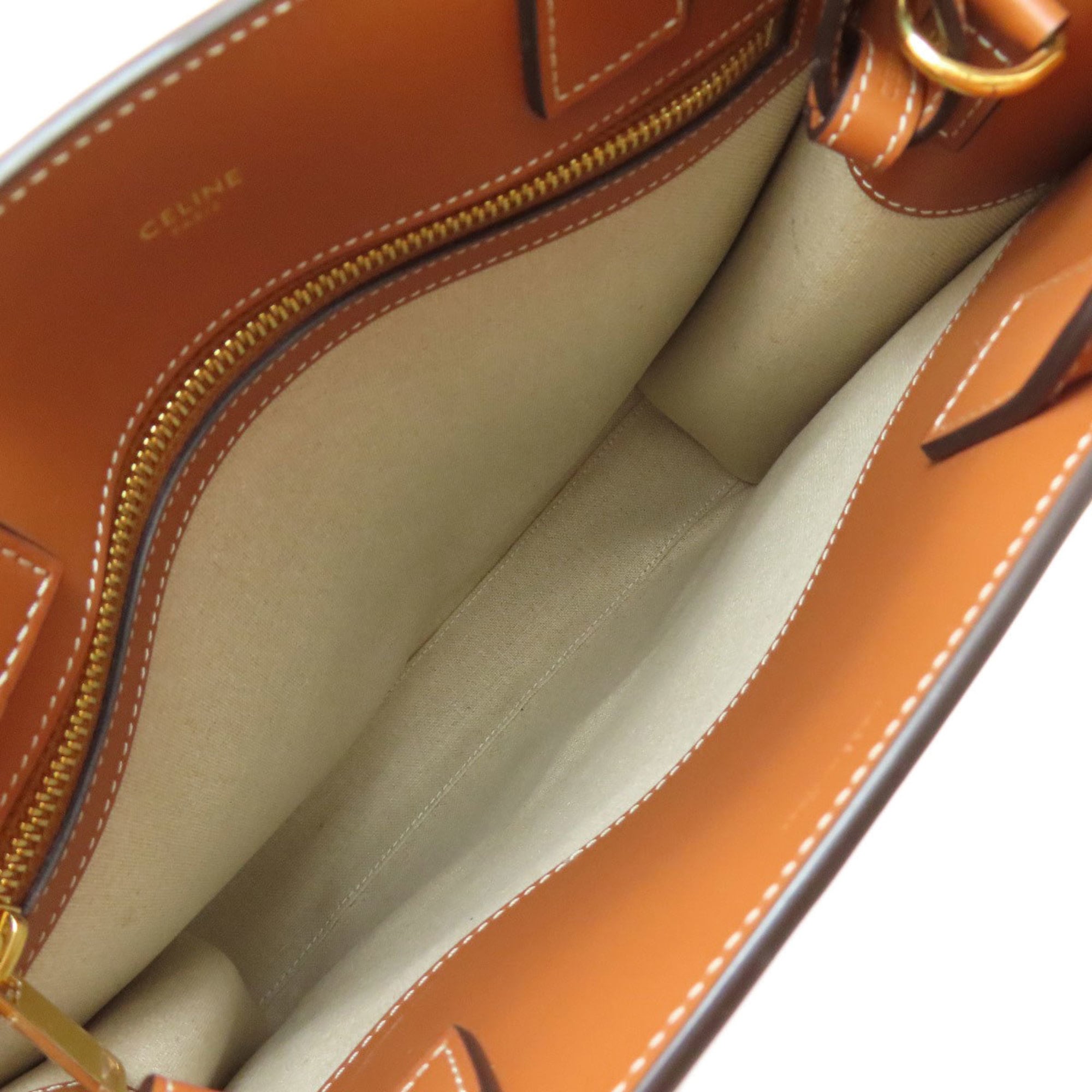 Celine Vertical Cabas 2-Way Tote Bag Canvas Women's CELINE