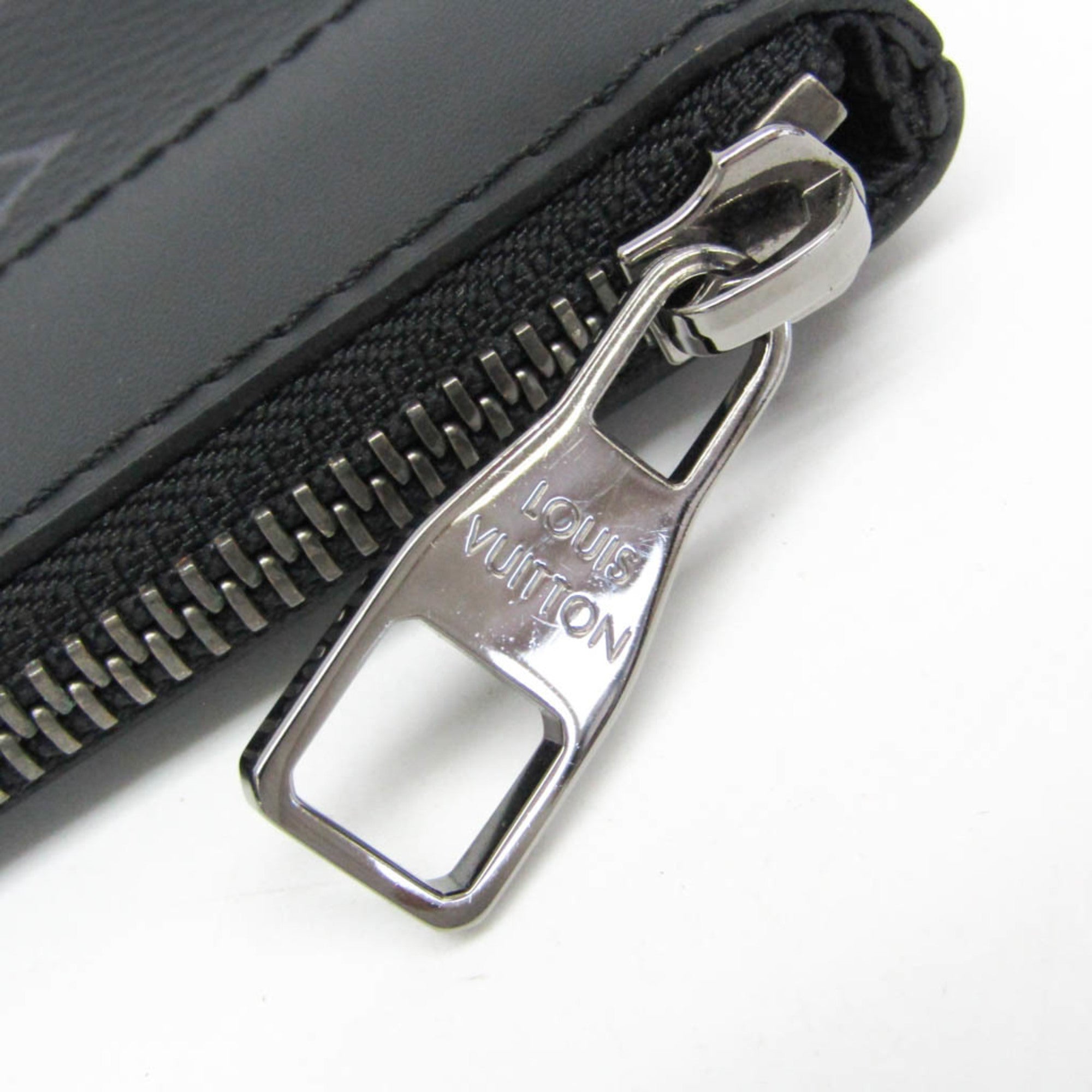 Louis Vuitton Monogram Eclipse Pochette Discovery M62291 Men's Clutch Bag Monogram Eclipse — Like New