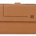 LOEWE Anagram Trifold Wallet in Caramel