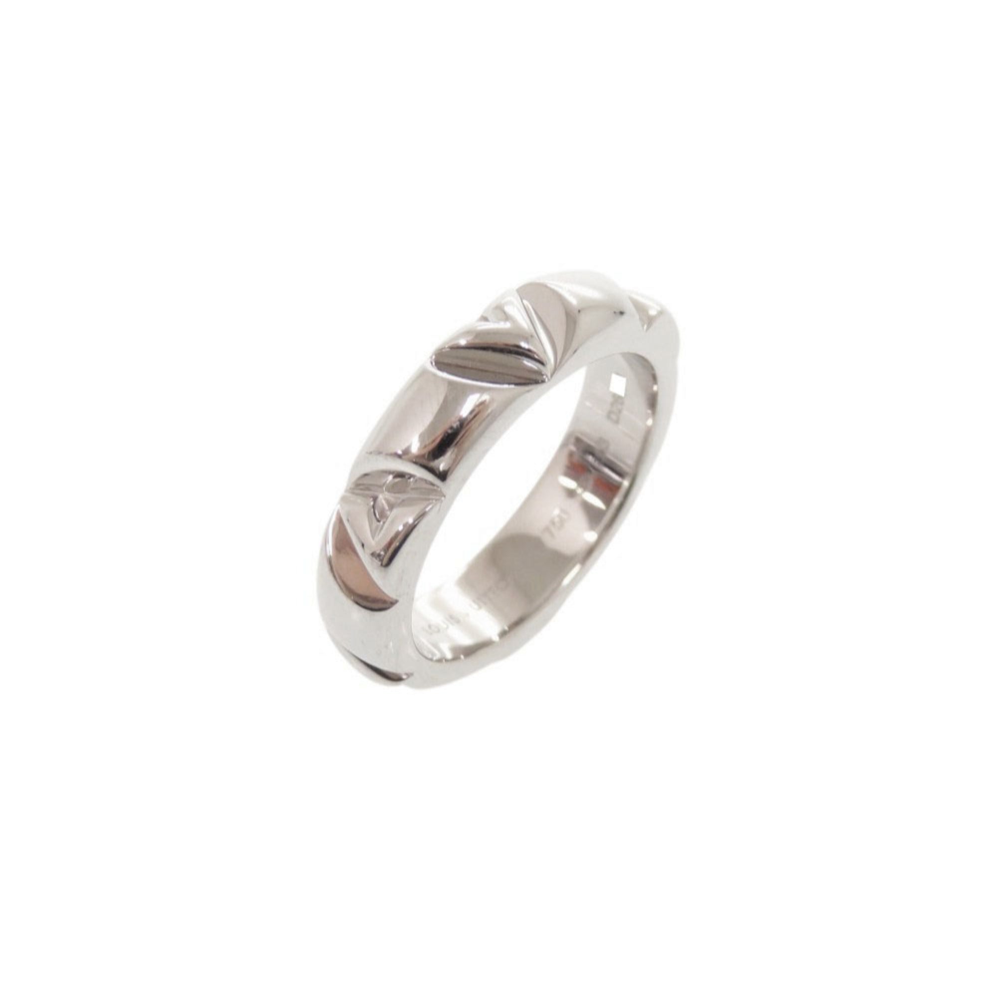 Like New Louis Vuitton LV Volte Multi #53 Q9O63 18KWG 750WG White Gold Ring Jewelry 1820 LOUIS VUITTON — Like New