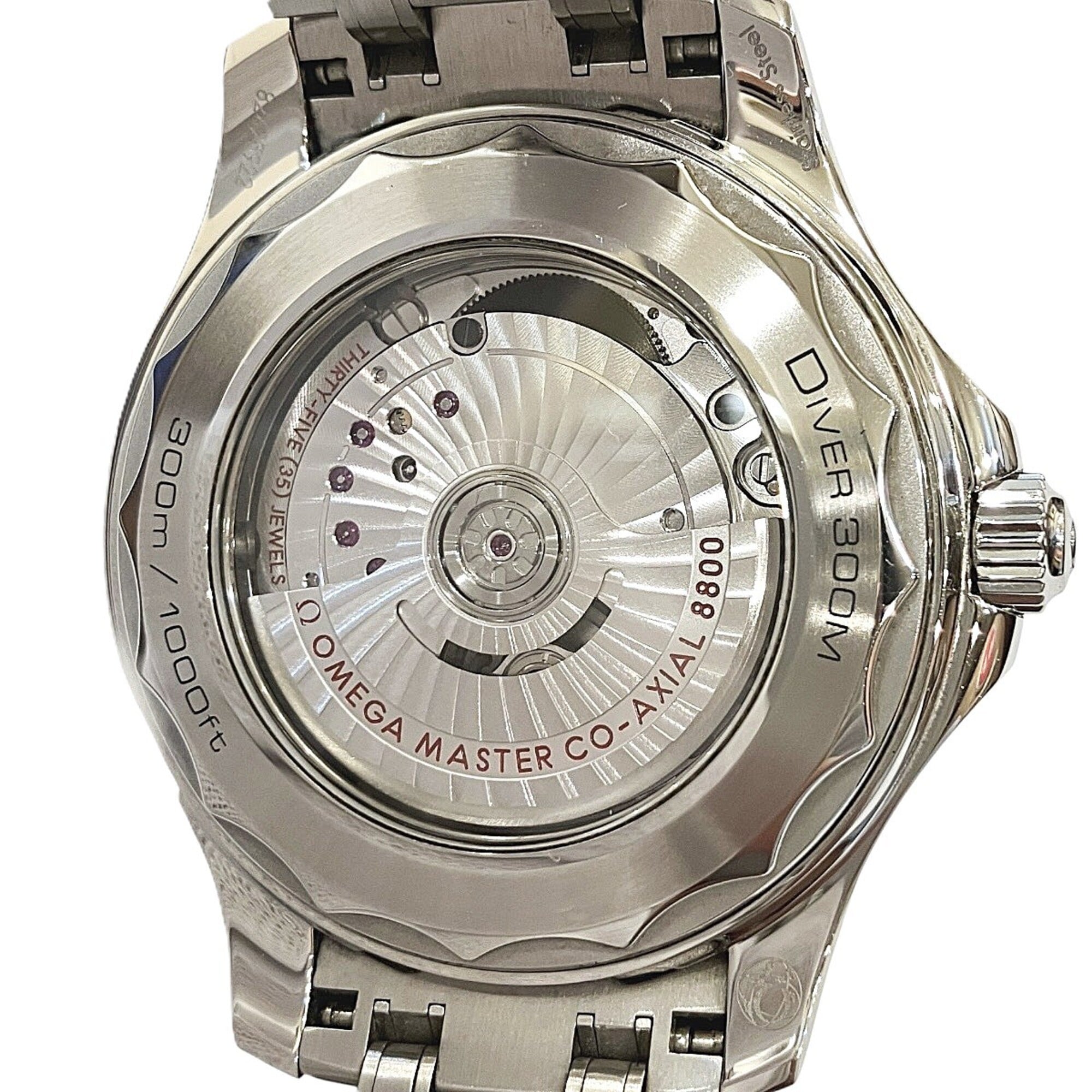 Omega Seamaster Diver 300 wristwatch, total weight 176g, stainless steel, automatic movement, black dial, model number 210.30.42.20.01.001 — Good