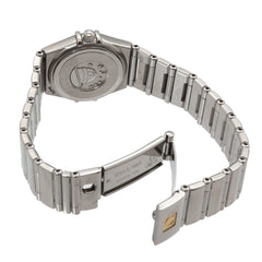 Omega Constellation Mini Cindy Crawford Limited Edition (1999 pieces) 1563 86 Ladies' Watch 16 Diamonds Blue Quartz — Very Good