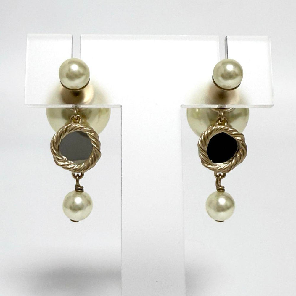 Christian Dior Dior Women's Tribal Earrings Mirror — Like New
