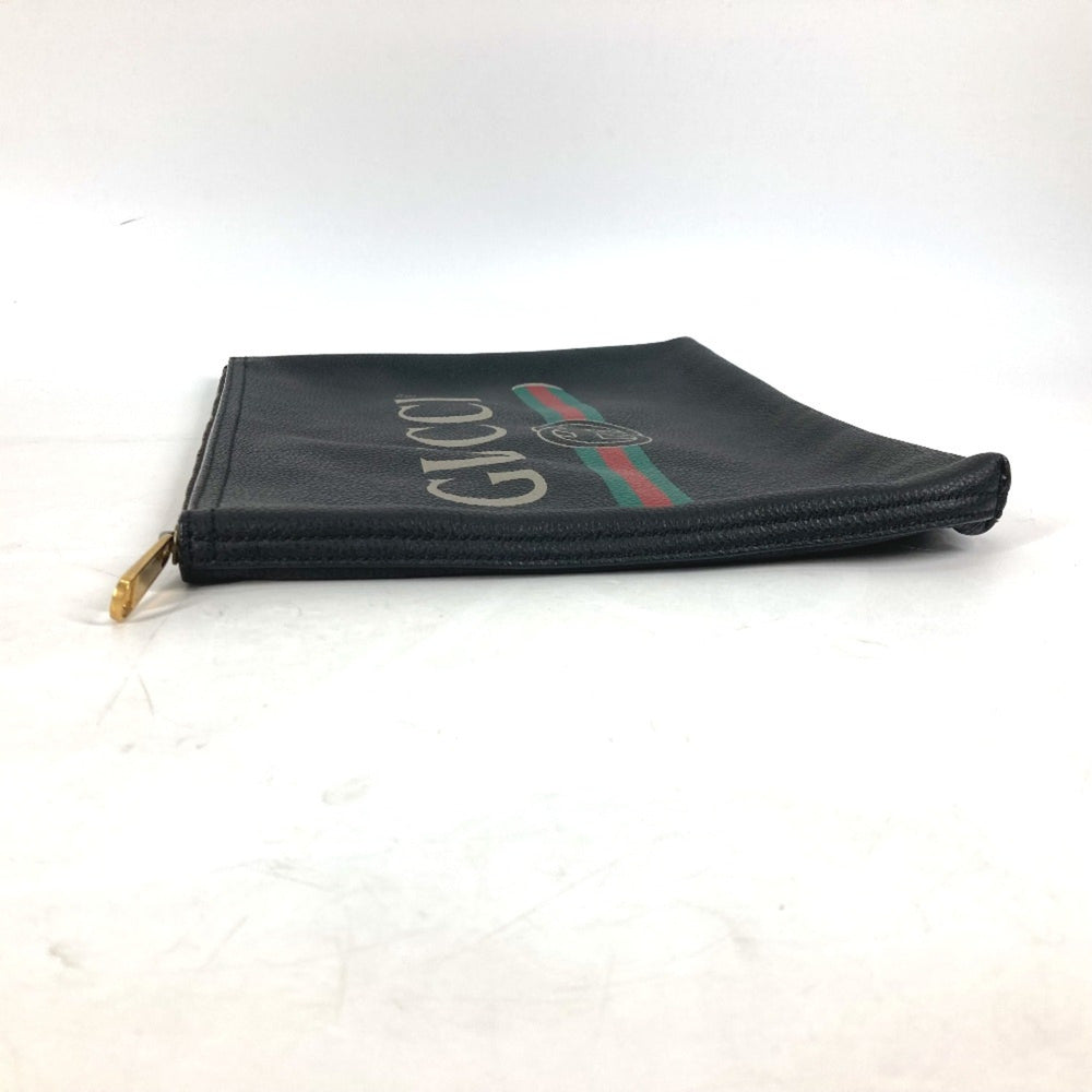 Gucci 500981 pouch bag Clutch bag Black — Like New