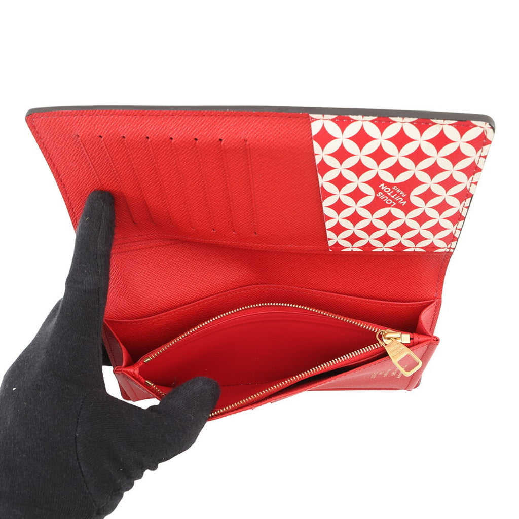 Louis Vuitton Damier Friendship Canvas Portefeuille Brazza N40780 Long Wallet, Pharrell Williams/NIGO Collaboration