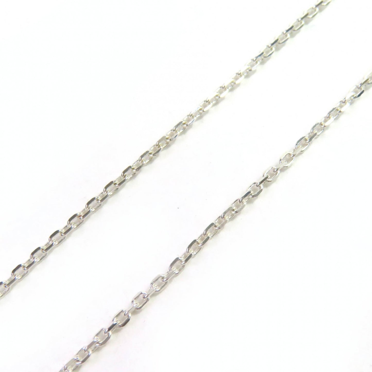 GUCCI Cutout Cross Necklace, AG925 Silver, G-Cross Logo, Made in Italy, Weight 12.3g, Women's, Box and Dust Bag Included