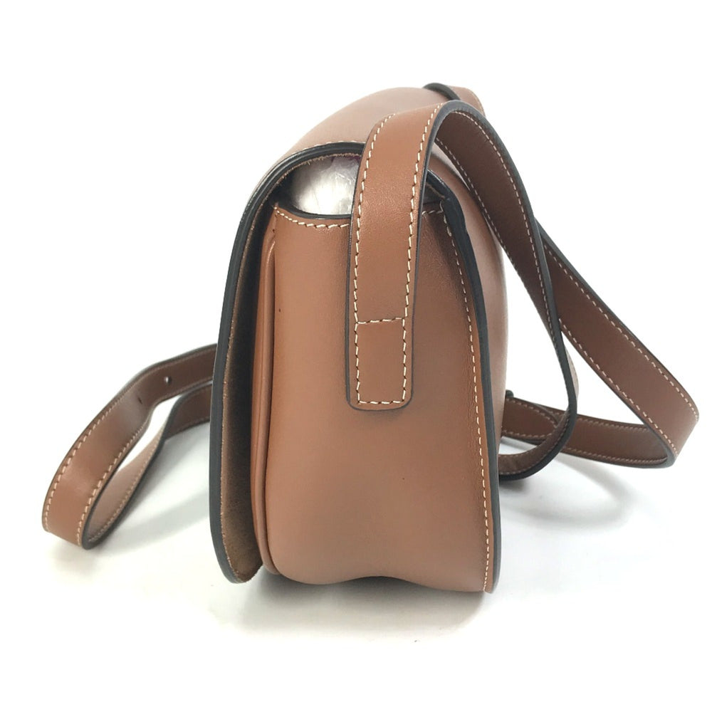 CELINE 198263DU3 Crossbody Pochette Bag Shoulder Bag Tan Brown — Like New