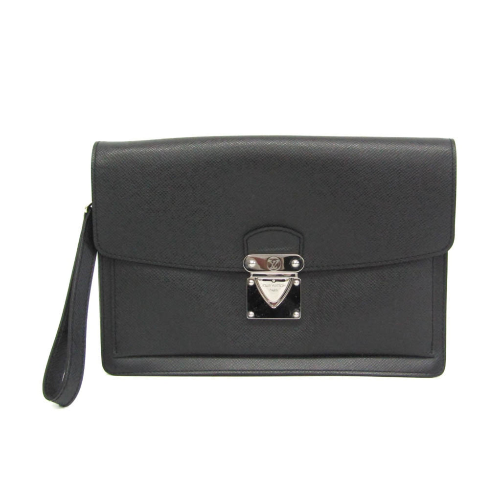 Louis Vuitton Taiga Veraiya M32592 Men's Clutch Bag Ardoise