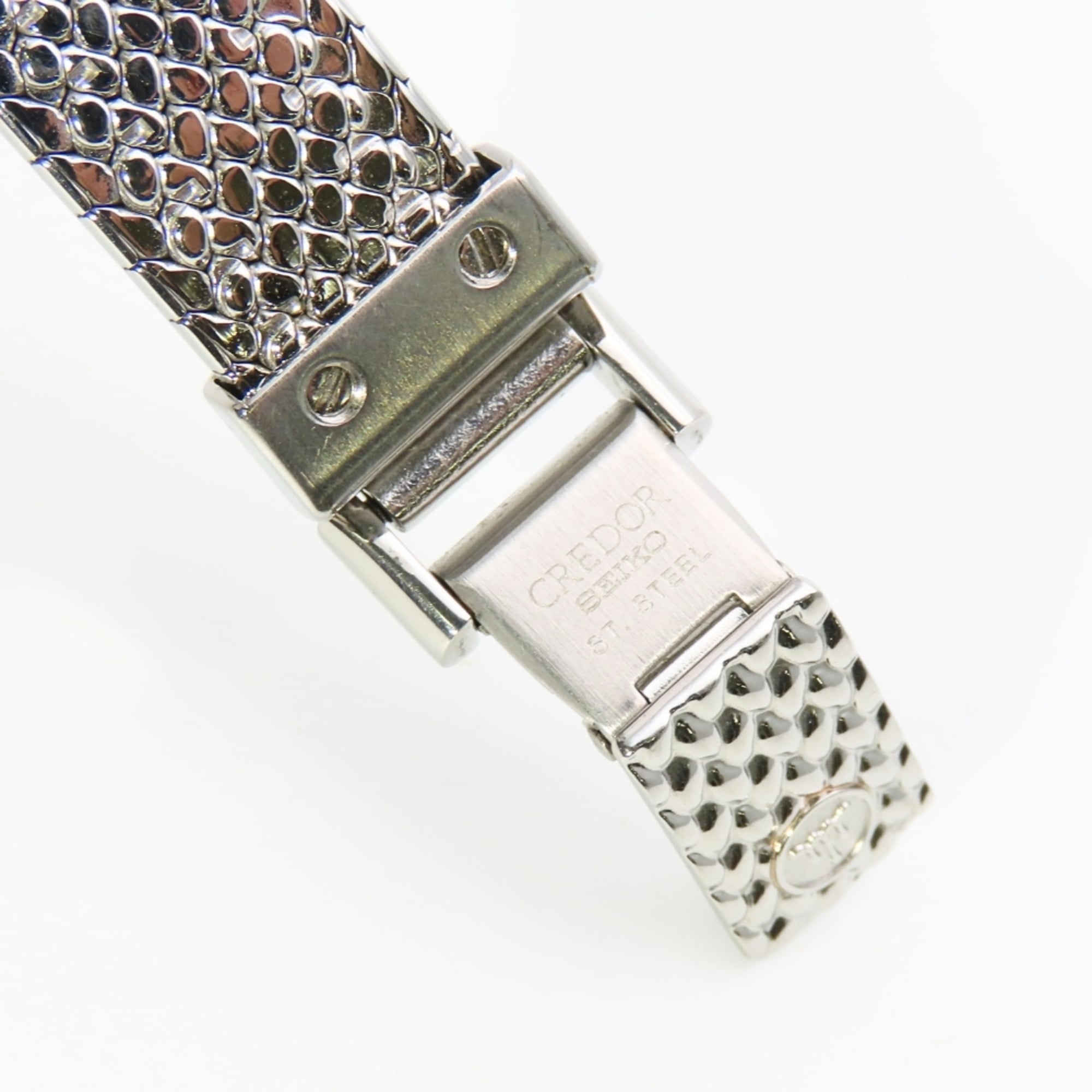 Seiko Credor 5A70-3000 SS K18YG Diamond Shell Women's Watch SEIKO — Good